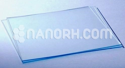 AZO Coated Glass (Aluminum doped Zinc Oxide, Size: 150mm×100mm×3.2mm)