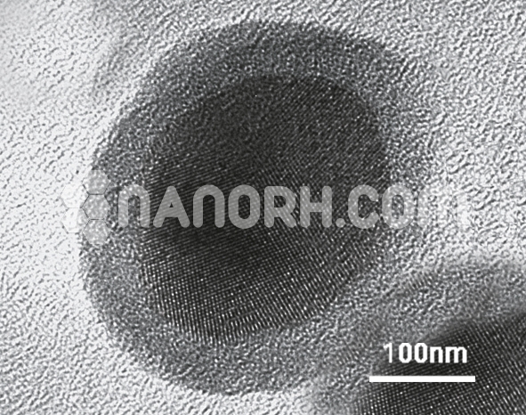 Silica Latex Rubber Core-Shell Nanoparticles