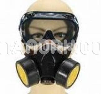 Respiratory Mask Dual Channel / Face Mask Respiratory Protection