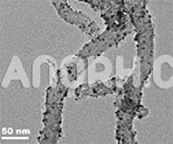 Copper coated Carbon Nanotubes