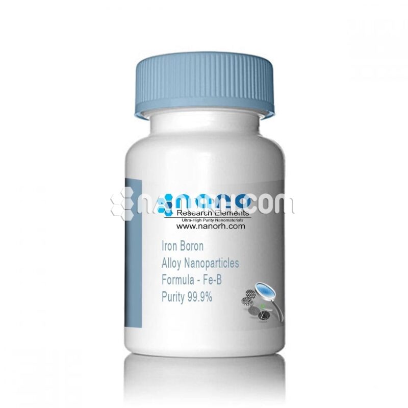Iron Boron Alloy Nanoparticles