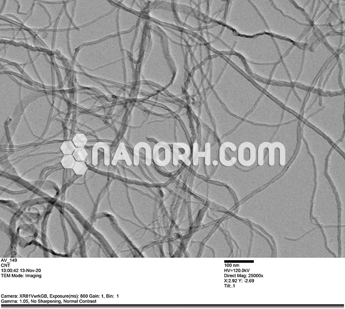 MWCNTs Pristine Research Grade MWCNTs Pristine Research Grade