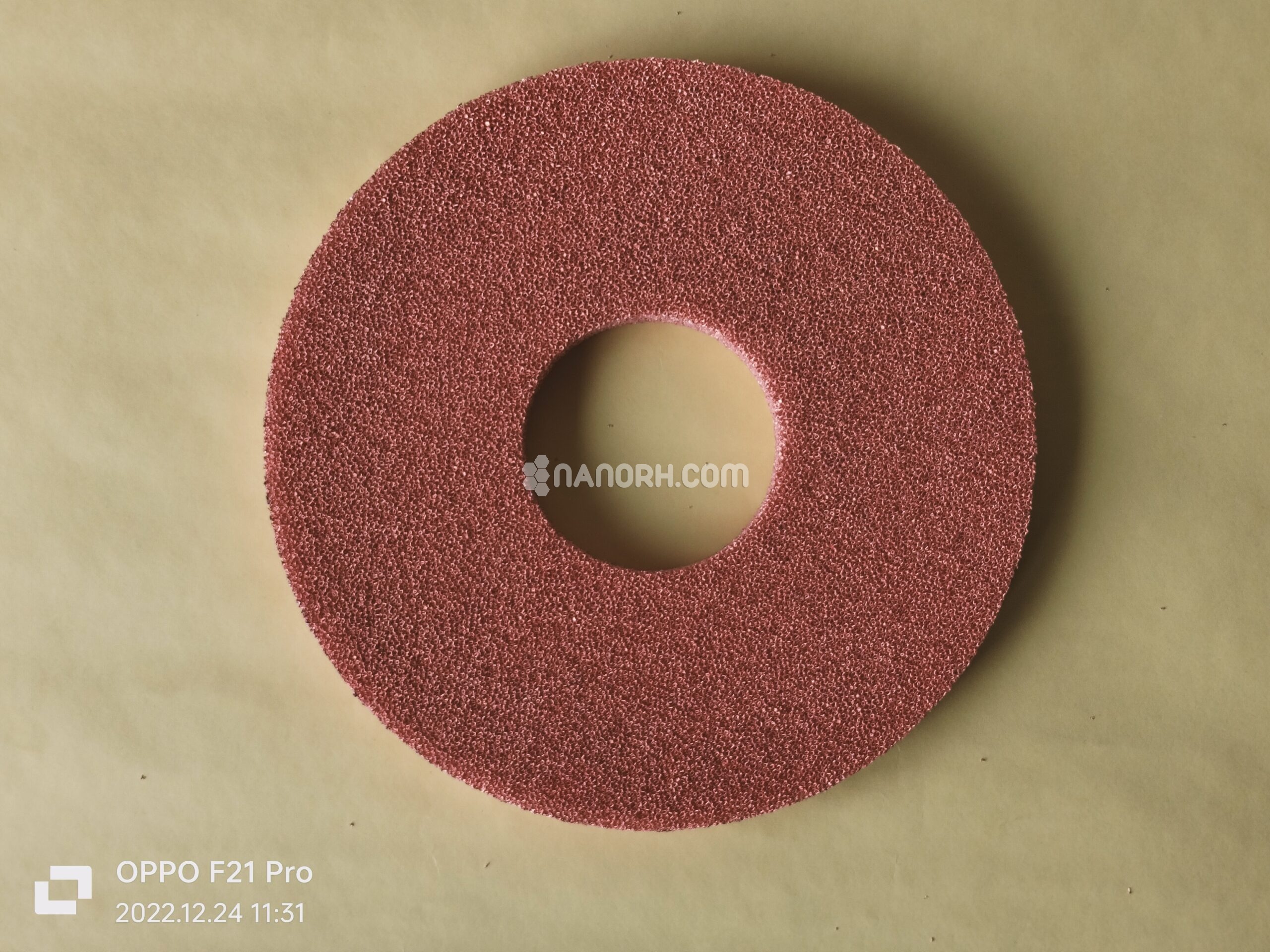 Copper Foam Disk Copper Foam Disk