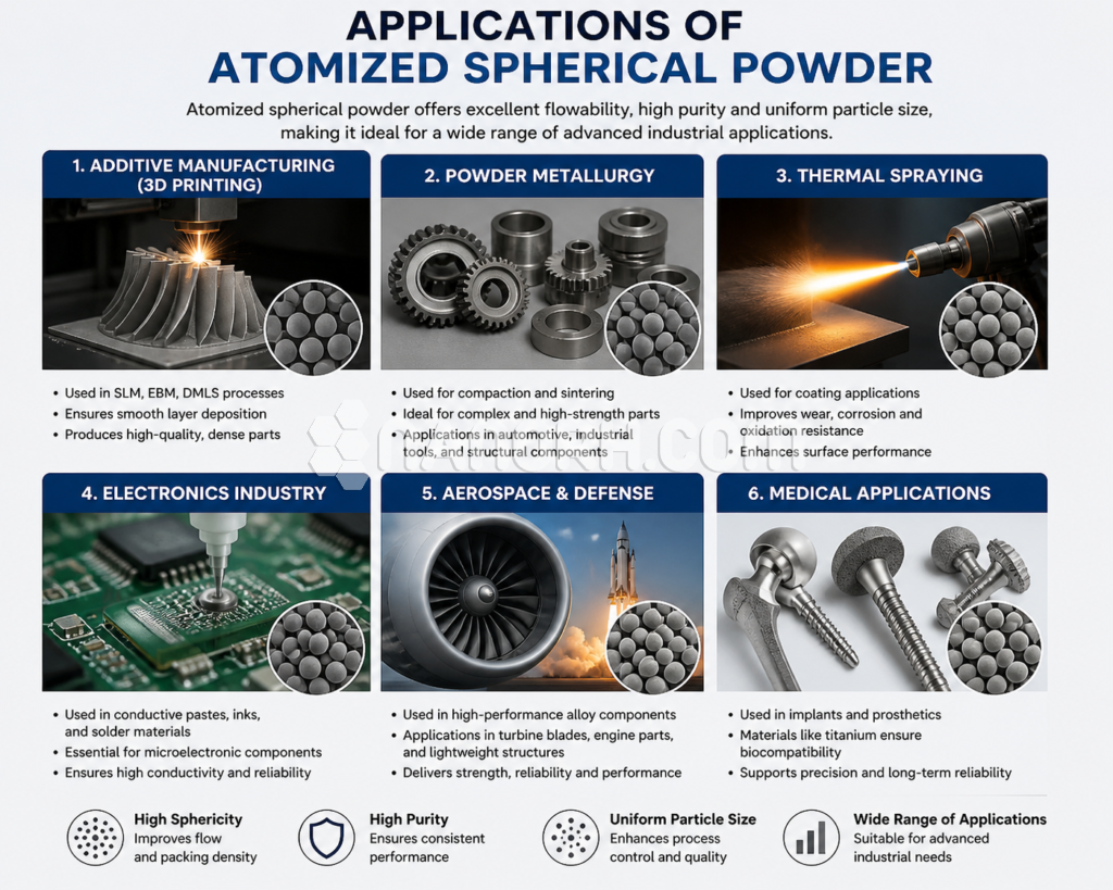 Atomised Powder What is Atomized Spherical Powder? - Nanorh