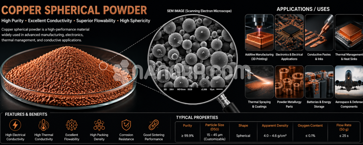 Copper Sherical powder